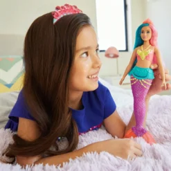 Barbie Dreamtopia Meerjungfrau Puppe (türkis- Und Pinkfarbenes Haar), Anziehpuppe -Kinderspielzeug Rabatte fa93ee4da84bfe781d0ed6ff6d7d17e9