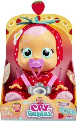 IMC Toys Spielwaren Cry Babies Tutti Frutti Ella Erdbeere Babypuppen Puppen Babypuppen -Kinderspielzeug Rabatte fb58633264e86a2b75a7beaa19010e00