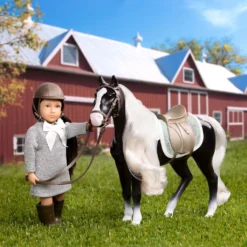 LORI Puppe Ansley & Pferd Arabel - 15 Cm -Kinderspielzeug Rabatte fb97f0421b2833072626badec4035fdf