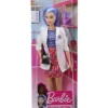 MATTEL HCN11 Barbie Wissenschaftlerin Puppe (blaue Haare)