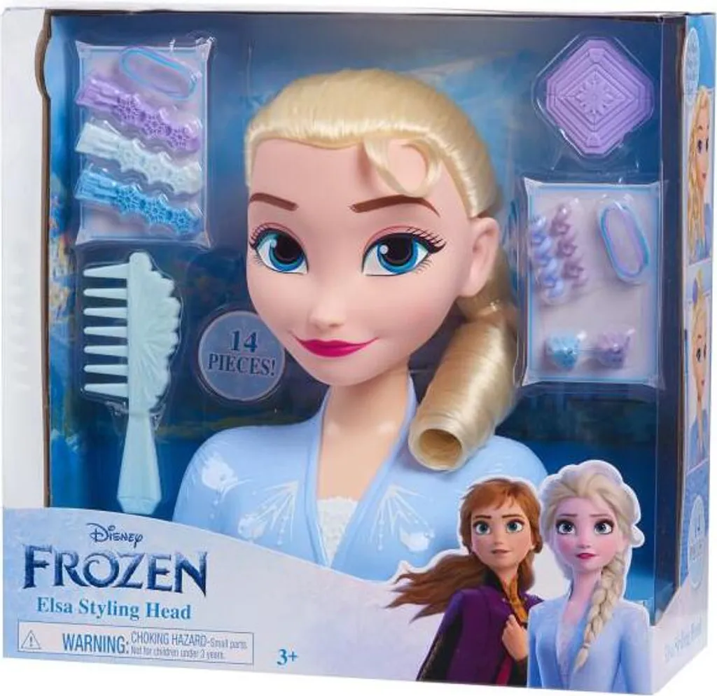 Disney Frozen 2 Basic Elsa Styling Head - Frisierköpfe 4 Disney Frozen 2 Basic Elsa Styling Head - Frisierköpfe – Bild 2
